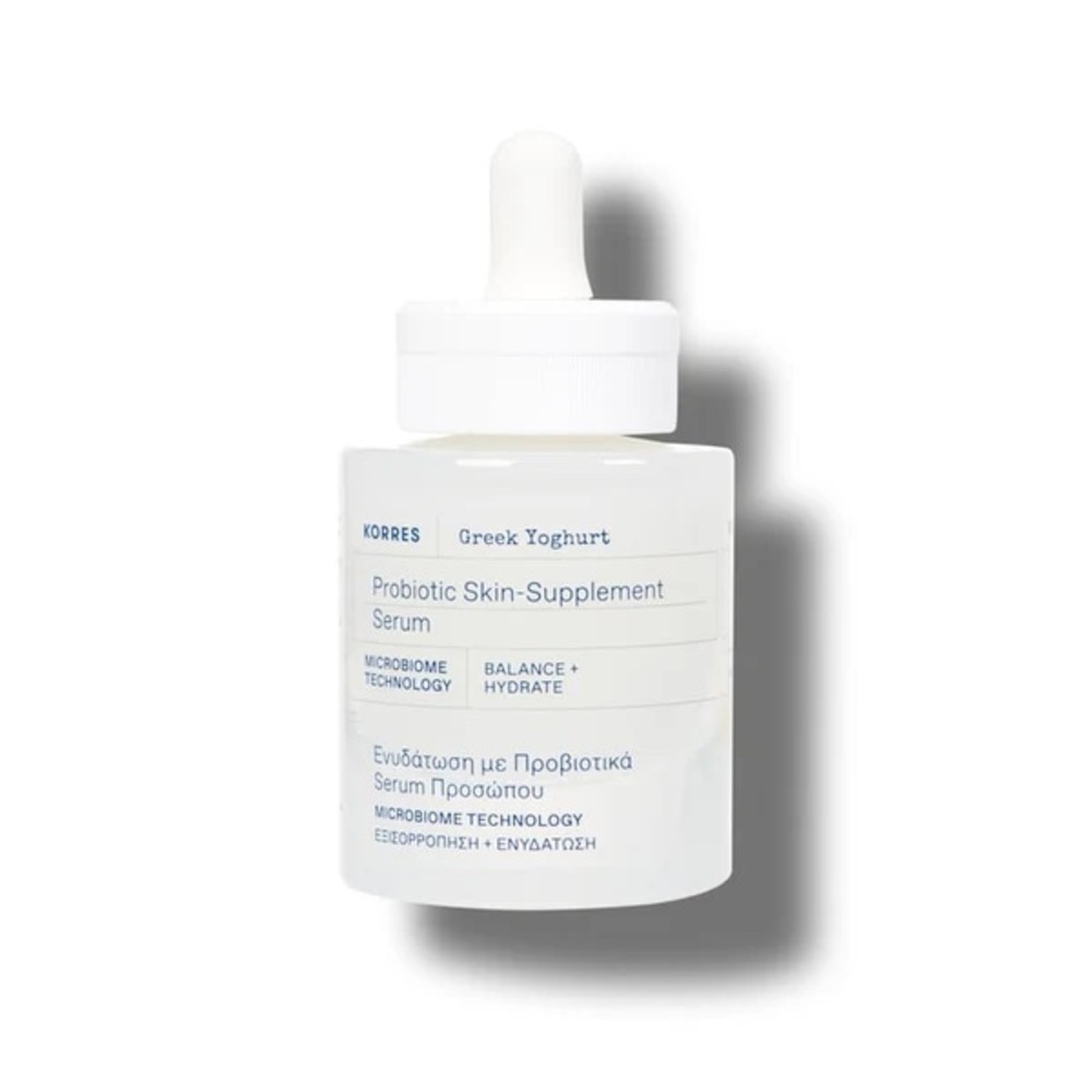 Korres Greek Yoghurt Probiotic Skin Supplement Serum Balance Hydrate Microbiome